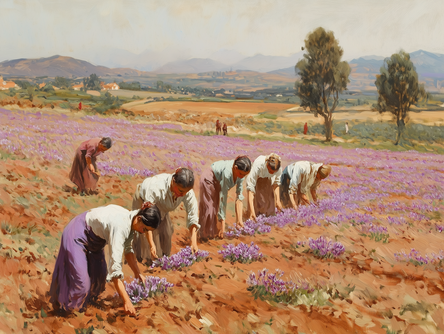 Πίνακας The Saffron Gatherers of Kozani