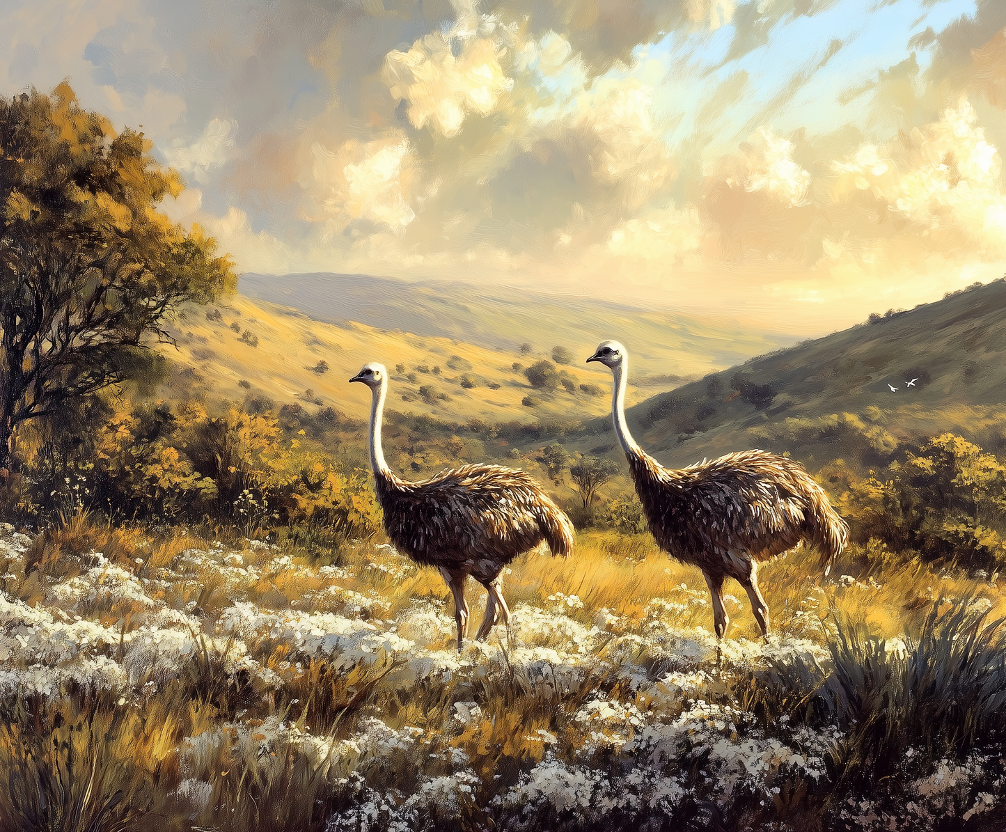 Πίνακας Ostrich Couple
