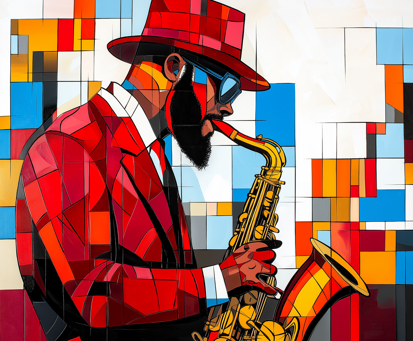Πίνακας The Jazz Mosaic
