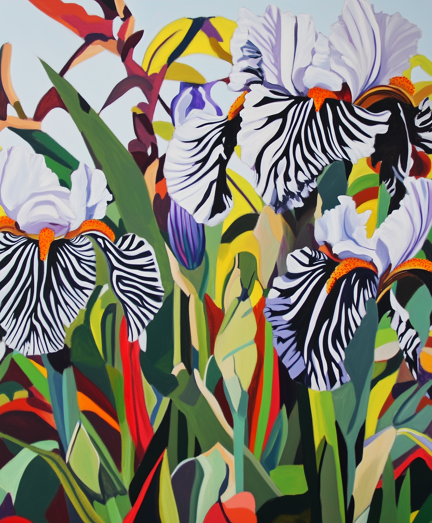 Πίνακας Zebra Iris II