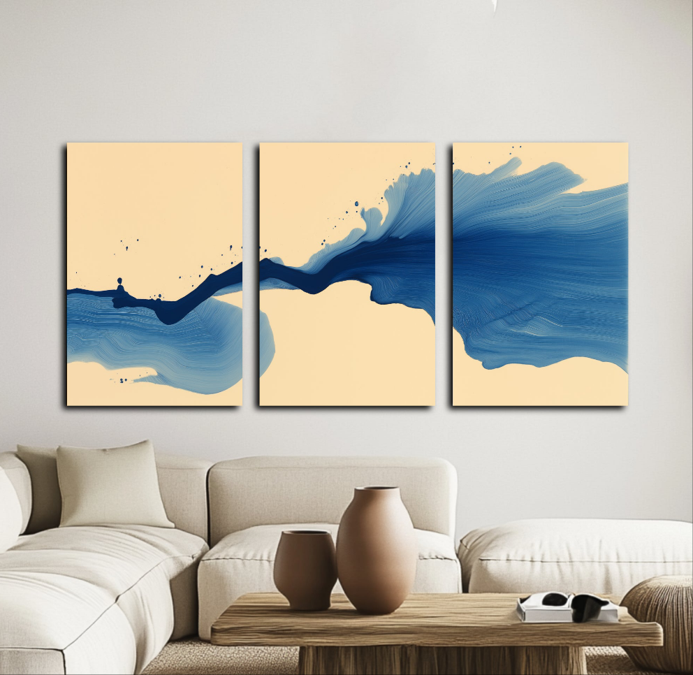 Πίνακας Blue Liquid