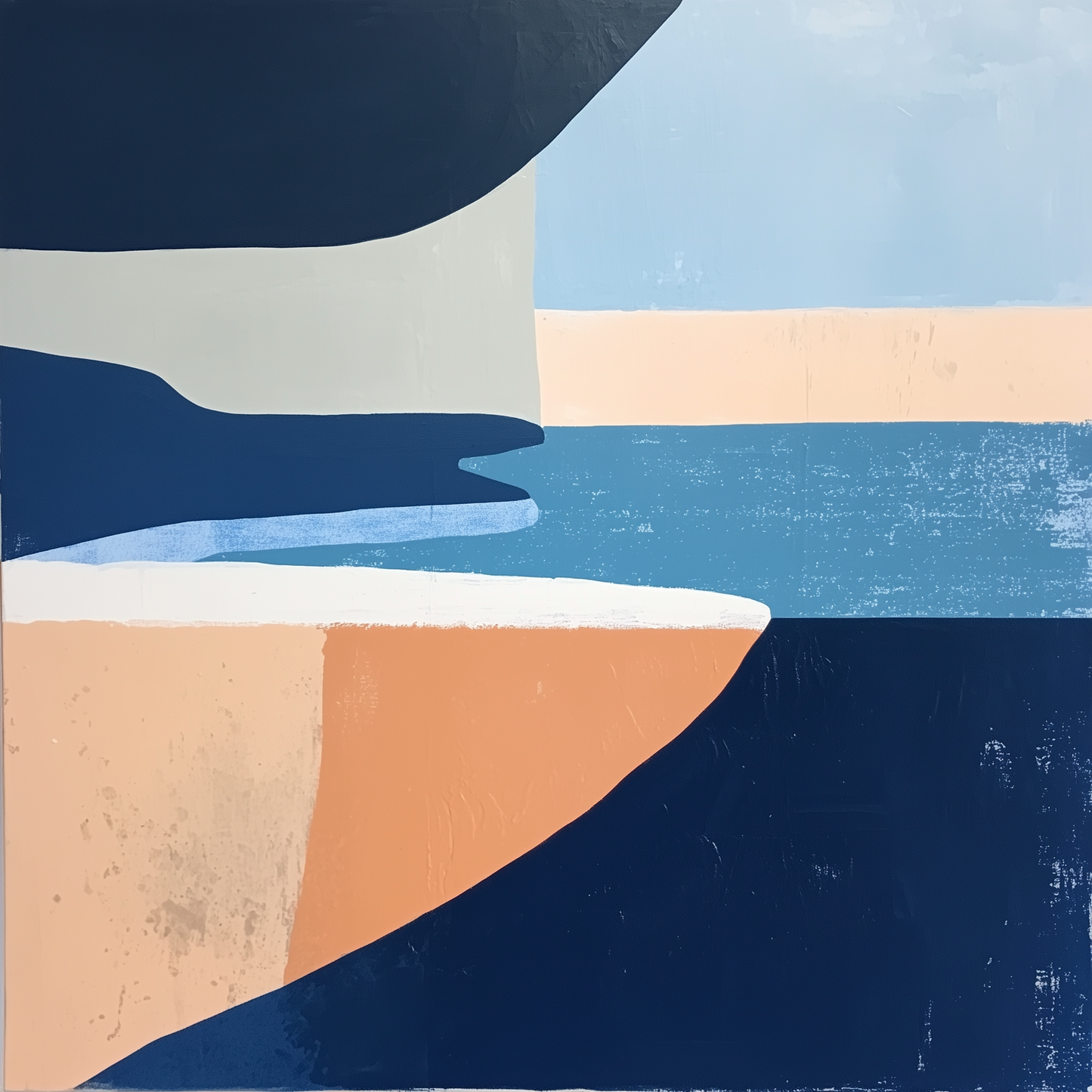 Πίνακας The Blue Symphony I
