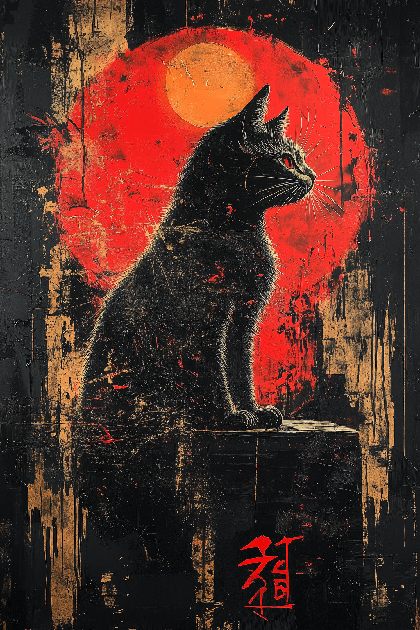 Πίνακας The Midnight Meowestro
