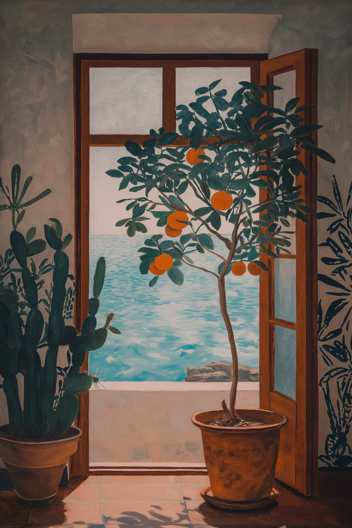 Πίνακας Room by the Blue