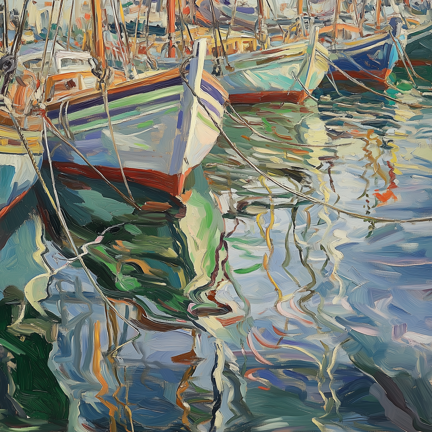 Πίνακας Tangled Reflections