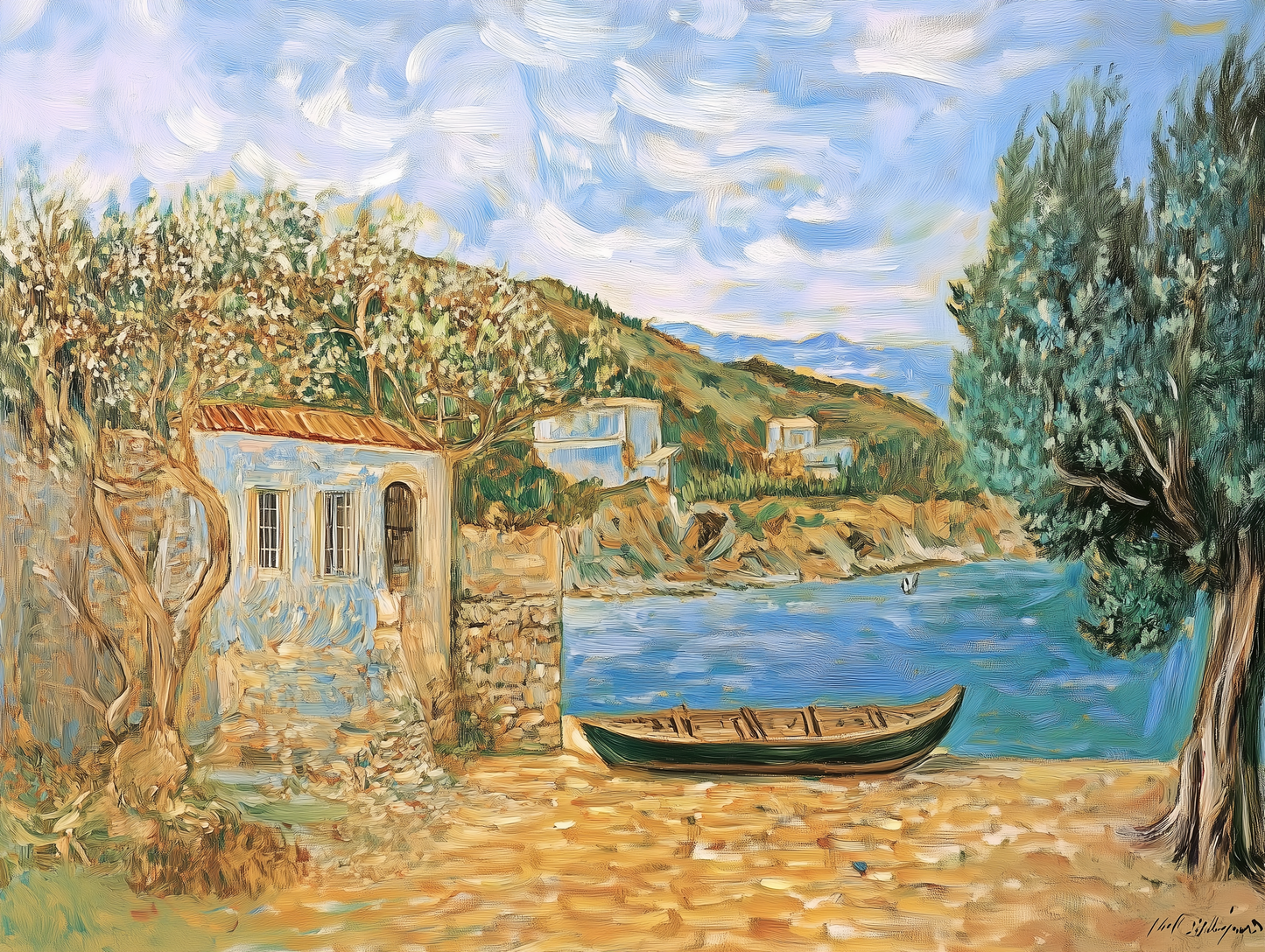 Πίνακας The Blue House
