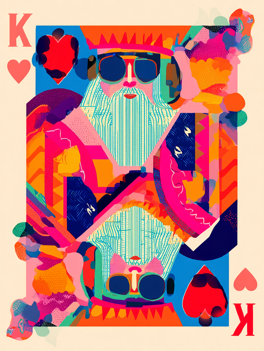 Πίνακας The King of Hearts