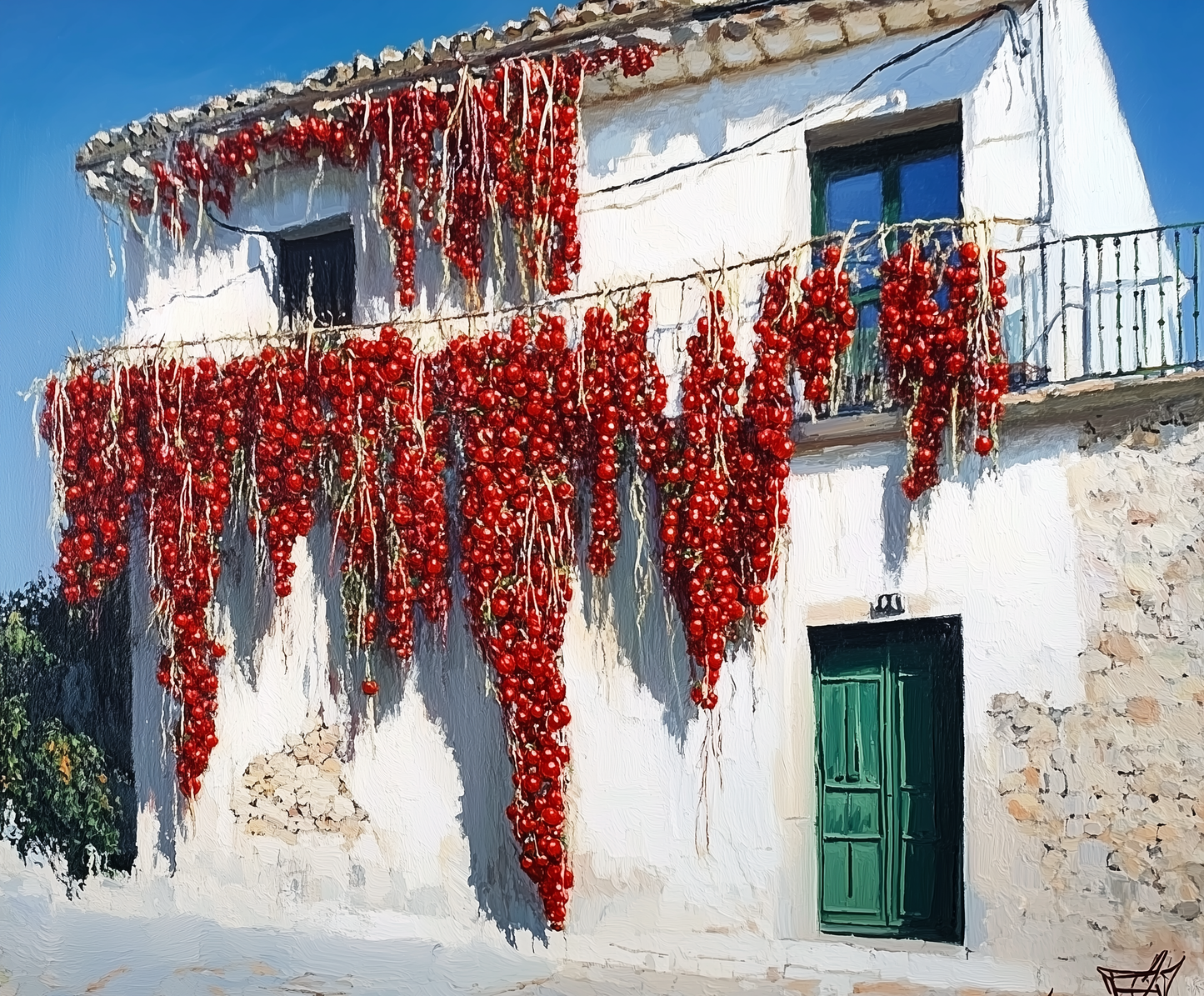 Πίνακας Tomatoes in Puglia