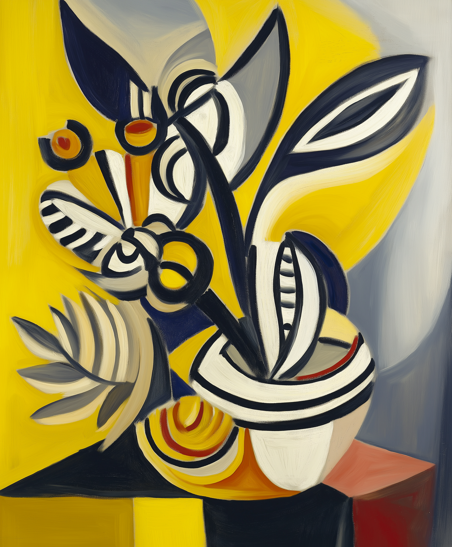 Πίνακας Floral Composition