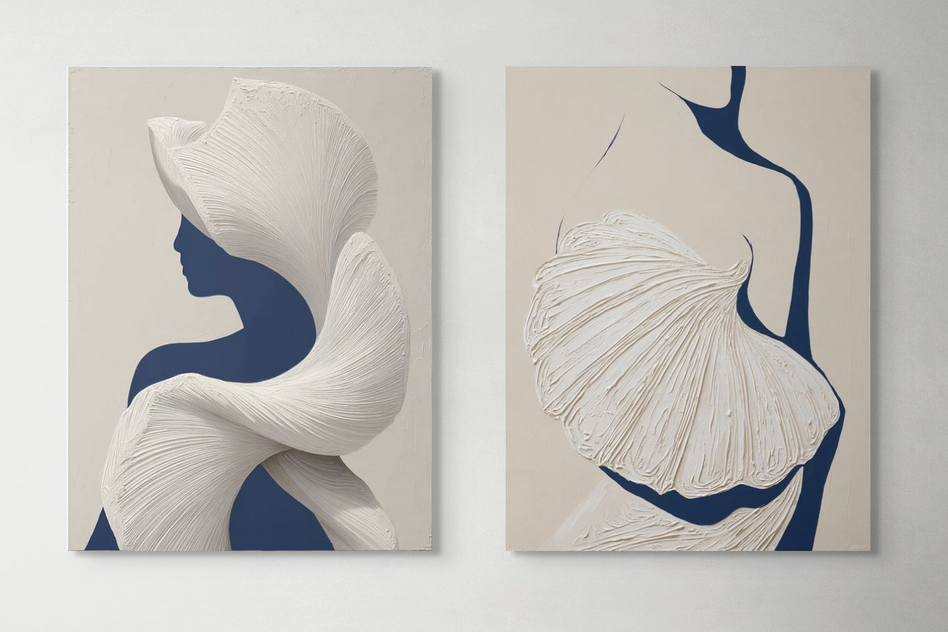 Σετ Δίπτυχος Πίνακας Coquillage