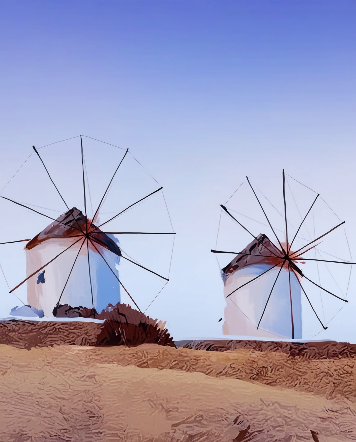 Πίνακας Mykonos | Kato Myloi