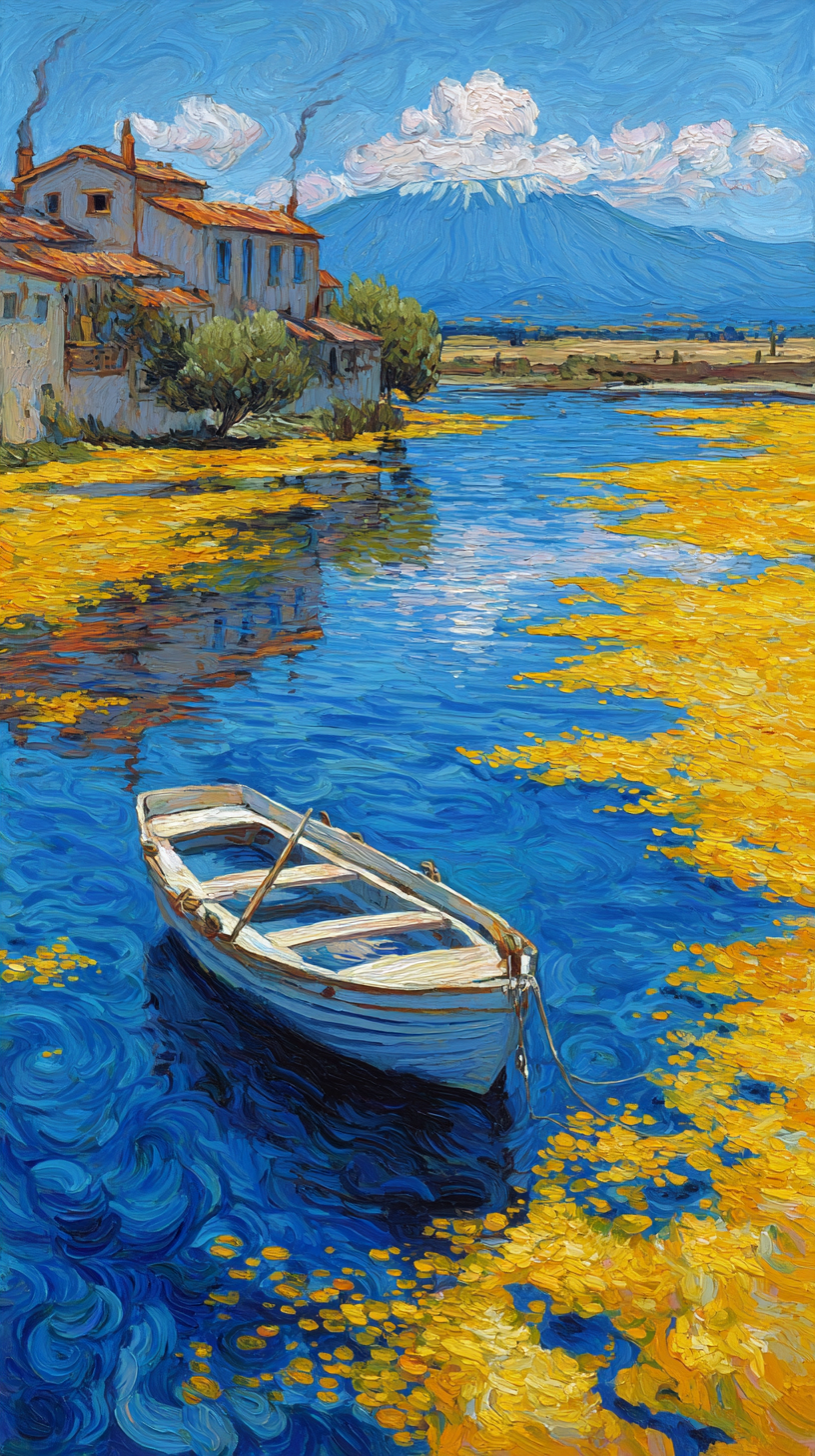 Πίνακας Crystal Blu