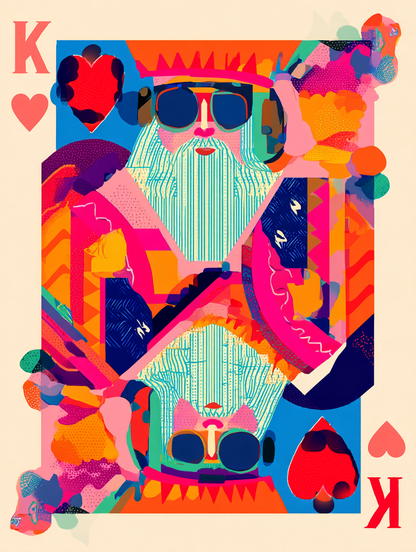 Πίνακας The King of Hearts