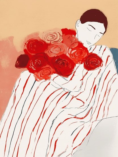 Πίνακας Rayas y Rosas