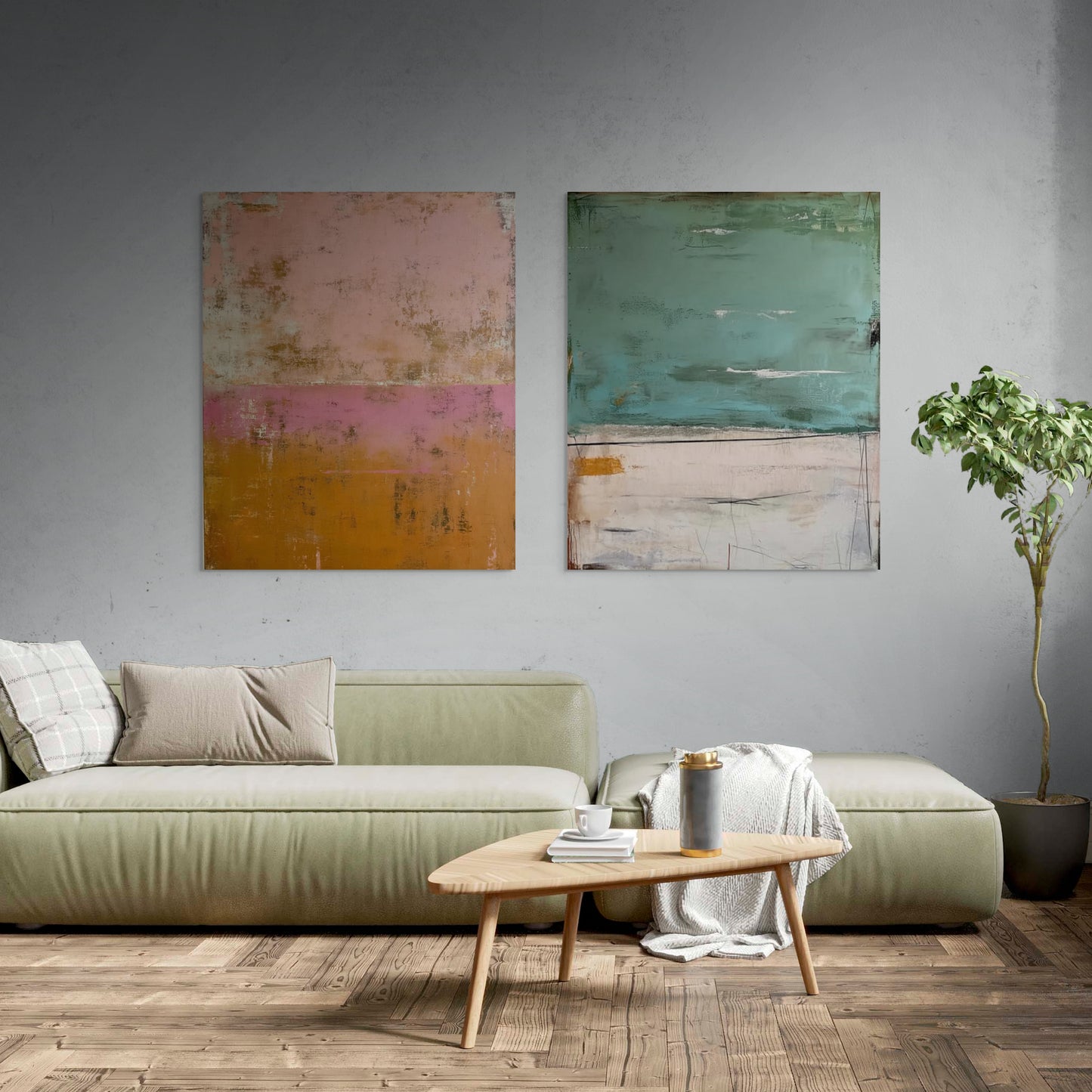 Σετ Δίπτυχος Πίνακας Andante