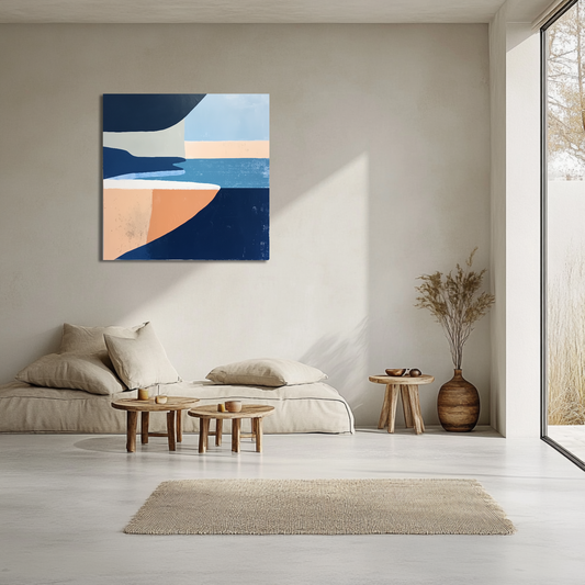 Πίνακας The Blue Symphony I