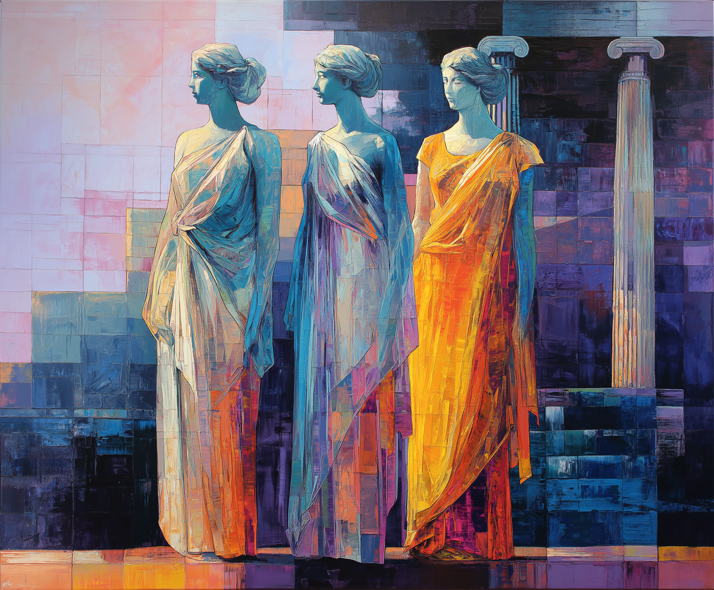 Πίνακας Caryatides