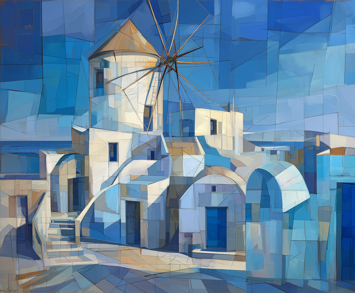 Πίνακας Cycladic Blue