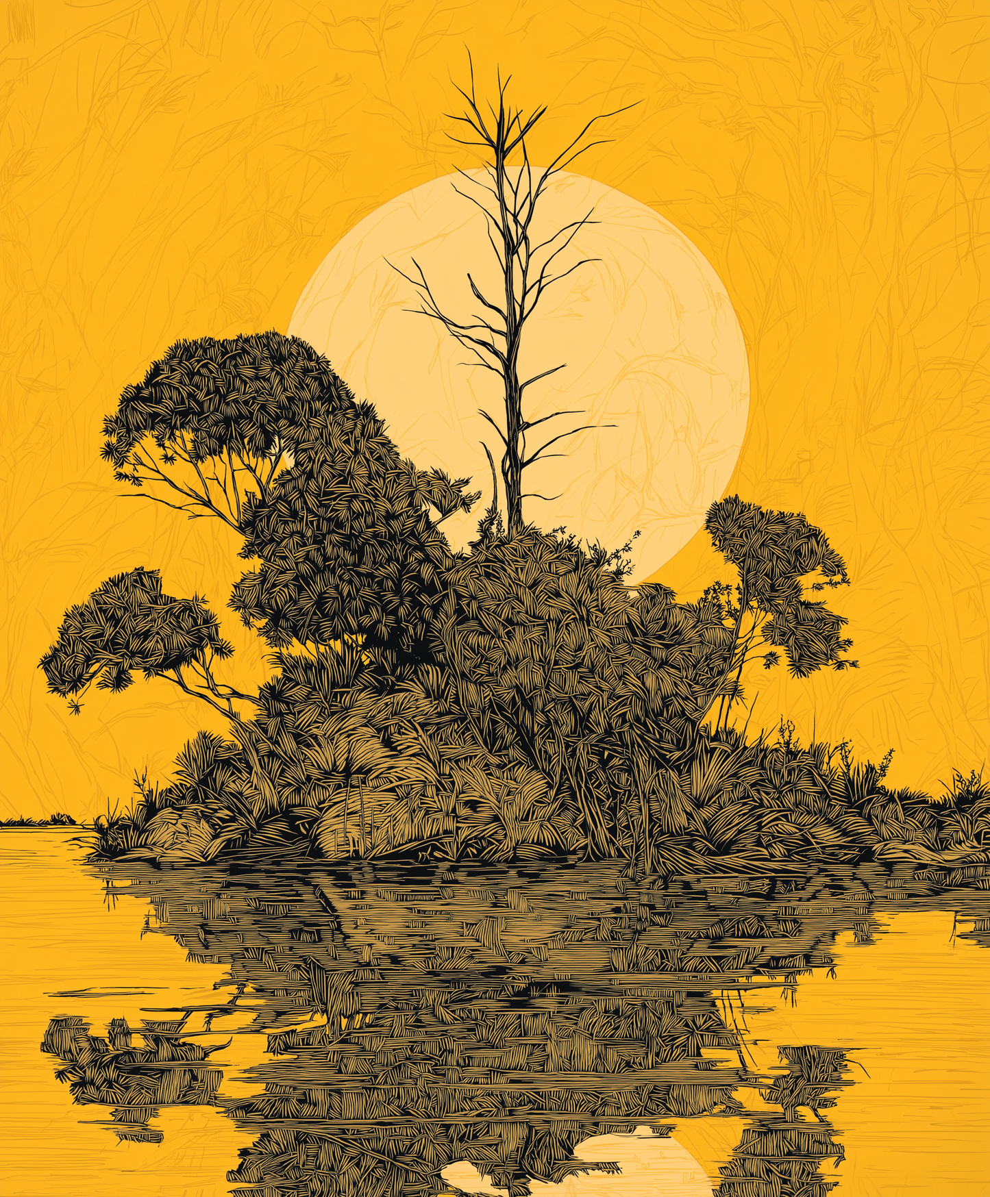 Πίνακας Bright Wilderness II