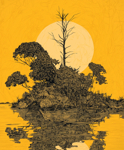 Πίνακας Bright Wilderness II