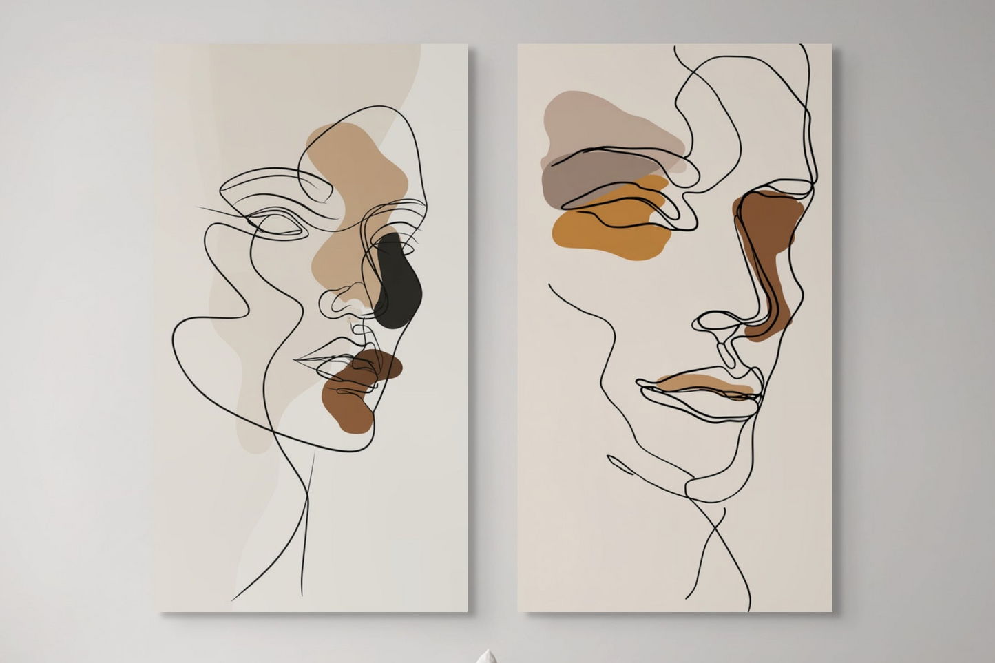 Σετ Δίπτυχος Πίνακας Les Partenaires