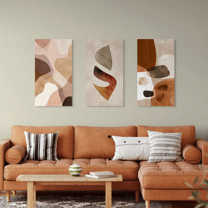 Σετ Τρίπτυχος Πίνακας Gaia