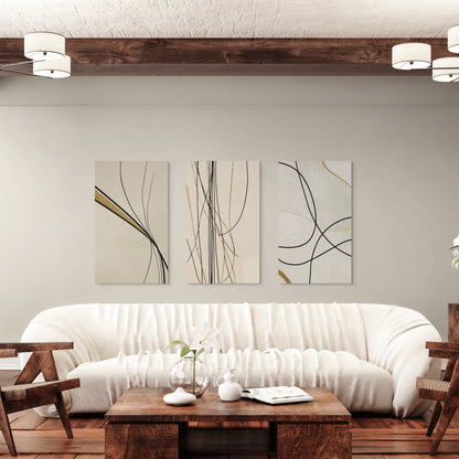 Σετ Τρίπτυχος Πίνακας Synaptic