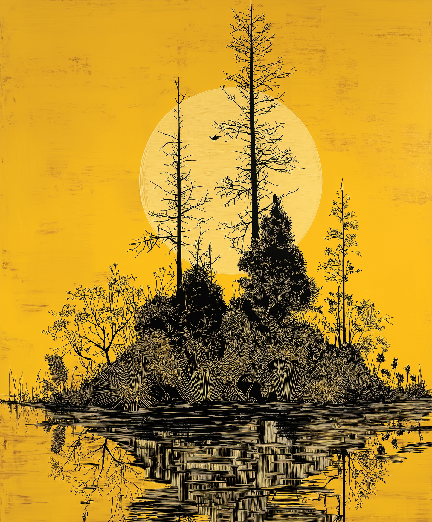 Πίνακας Bright Wilderness I