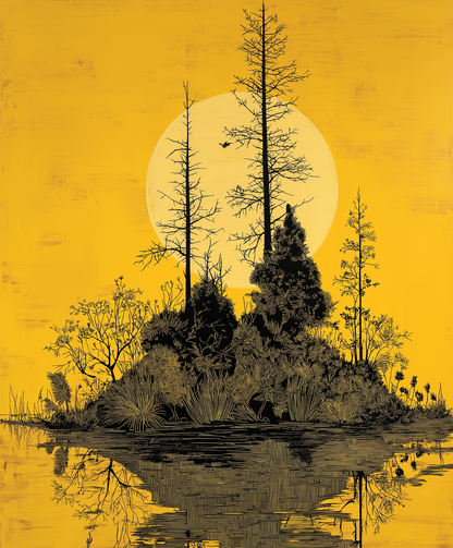 Πίνακας Bright Wilderness I