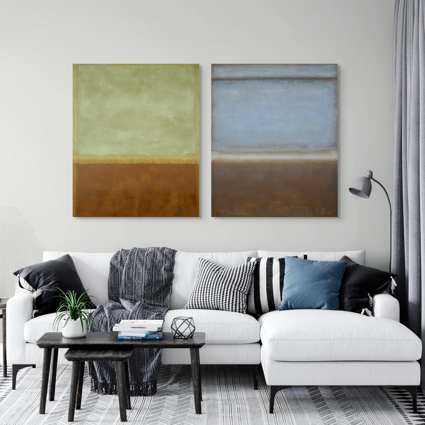 Σετ Δίπτυχος Πίνακας Sage