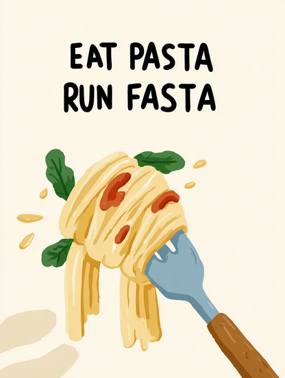 Πίνακας Eat Pasta